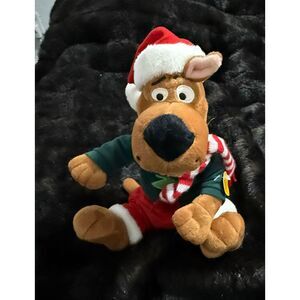 Gemmy Animated Singing Scooby Doo Christmas Plush 12" Works New